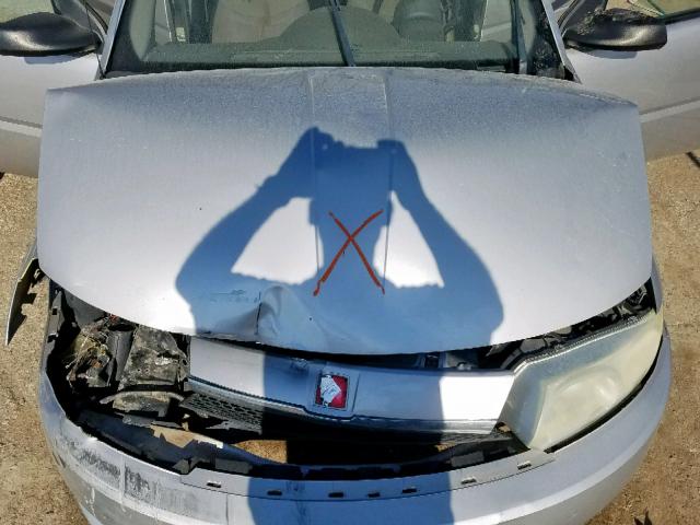 1G8AJ52F54Z108979 - 2004 SATURN ION LEVEL SILVER photo 7