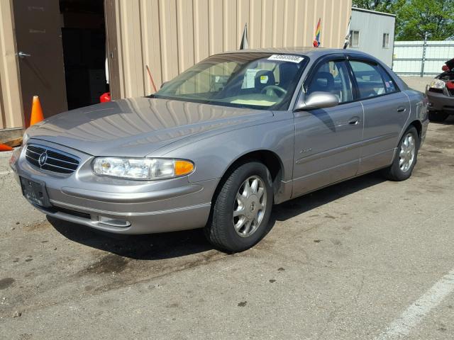 2G4WB52K3X1444208 - 1999 BUICK REGAL LS SILVER photo 2