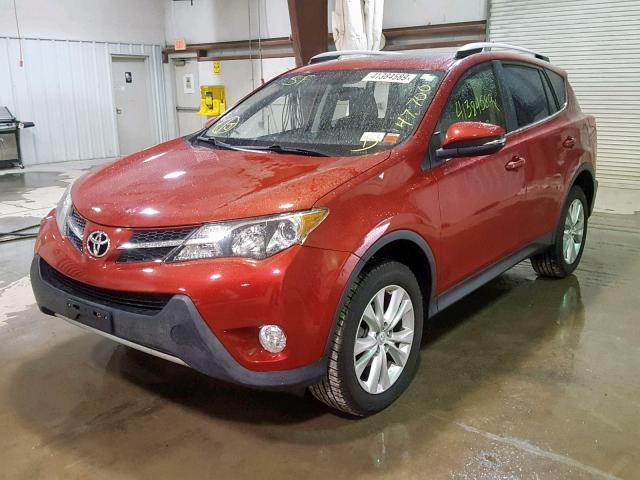 JTMDFREV3FD109353 - 2015 TOYOTA RAV4 LIMIT RED photo 2