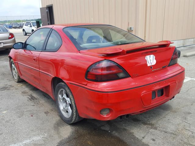 1G2NW12EX5M162497 - 2005 PONTIAC GRAND AM G RED photo 3