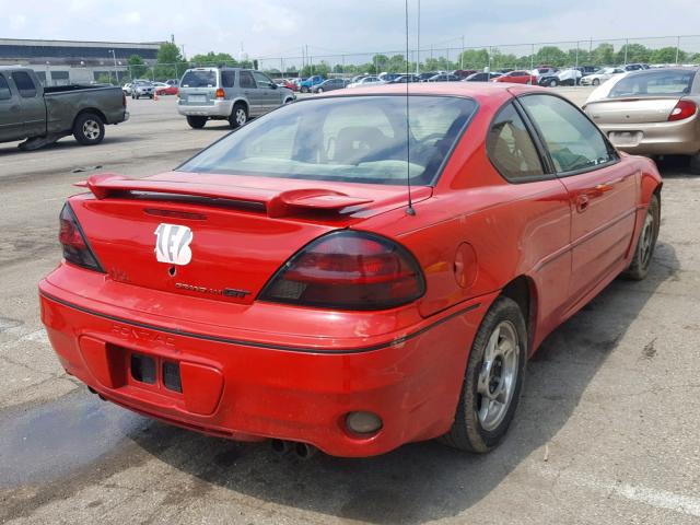 1G2NW12EX5M162497 - 2005 PONTIAC GRAND AM G RED photo 4