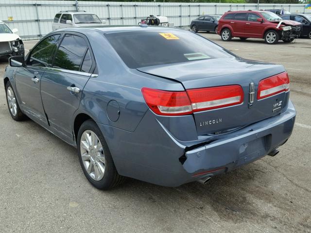 3LNDL2L38CR814214 - 2012 LINCOLN MKZ HYBRID BLUE photo 9