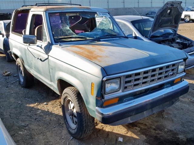 1FMCU14T2HUC39819 - 1987 FORD BRONCO II GREEN photo 1