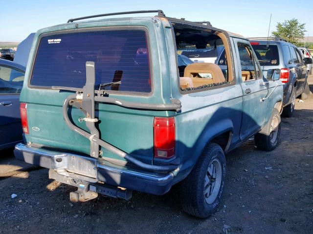 1FMCU14T2HUC39819 - 1987 FORD BRONCO II GREEN photo 4