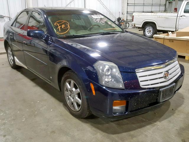 1G6DP577060197762 - 2006 CADILLAC CTS HI FEA BLUE photo 1