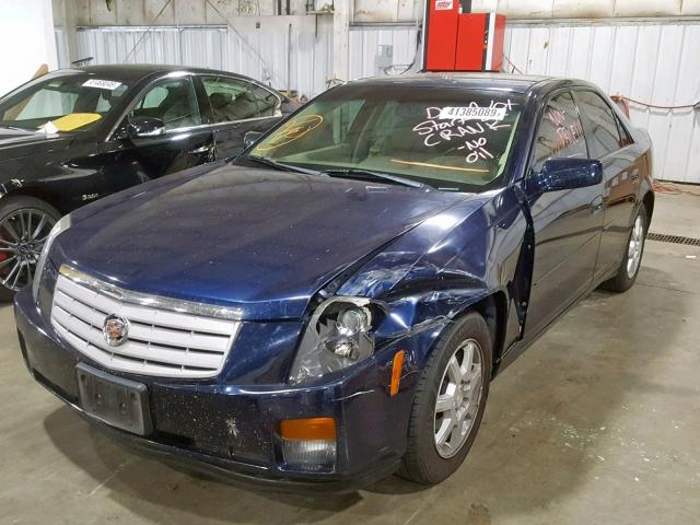 1G6DP577060197762 - 2006 CADILLAC CTS HI FEA BLUE photo 2