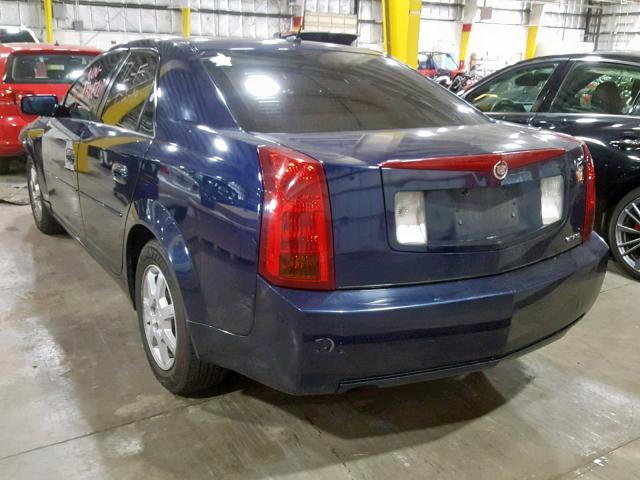 1G6DP577060197762 - 2006 CADILLAC CTS HI FEA BLUE photo 3