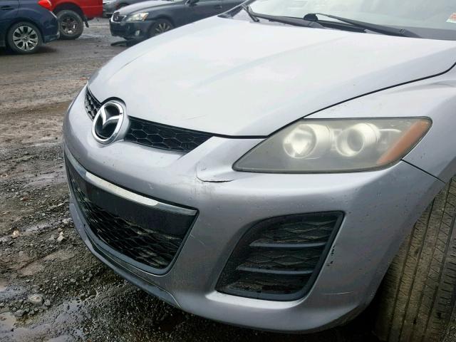 JM3ER2WL7A0300491 - 2010 MAZDA CX-7 GRAY photo 9