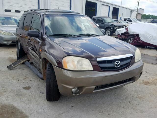 4F2CU09152KM15268 - 2002 MAZDA TRIBUTE LX GRAY photo 1