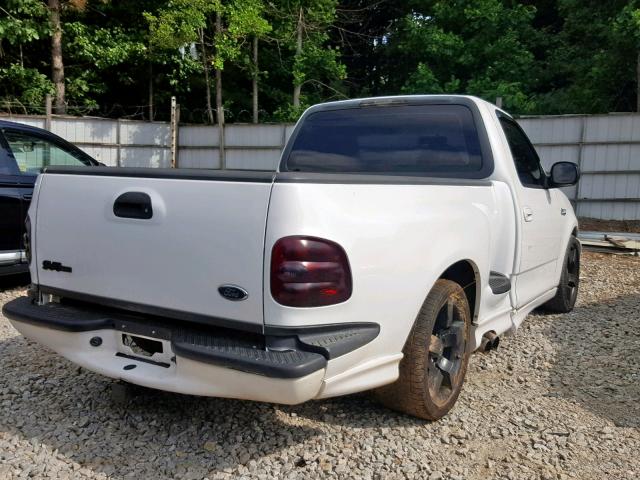 2FTZF0730XCA94647 - 1999 FORD F150 SVT L WHITE photo 4