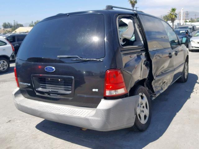 2FMDA51696BA45584 - 2006 FORD FREESTAR S BLACK photo 4