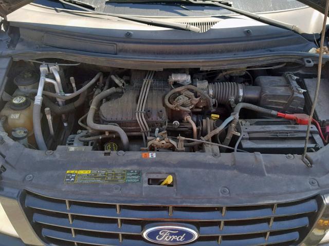 2FMDA51696BA45584 - 2006 FORD FREESTAR S BLACK photo 7