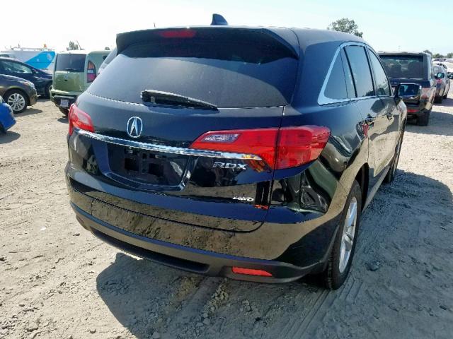 5J8TB4H57EL018016 - 2014 ACURA RDX TECHNO BLACK photo 4