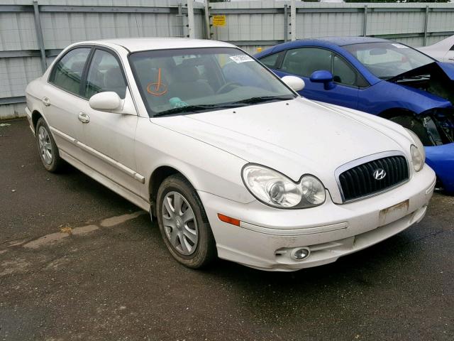 KMHWF25H34A969094 - 2004 HYUNDAI SONATA GL WHITE photo 1