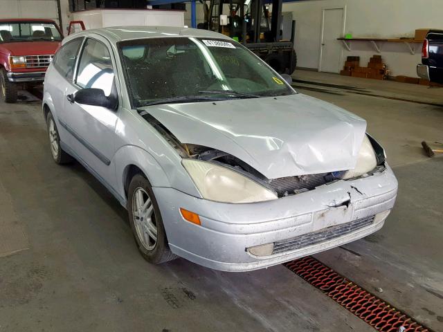 3FAFP31382R174455 - 2002 FORD FOCUS ZX3 GRAY photo 1