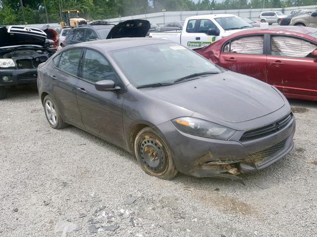 1C3CDFBB0GD667614 - 2016 DODGE DART SXT GRAY photo 1