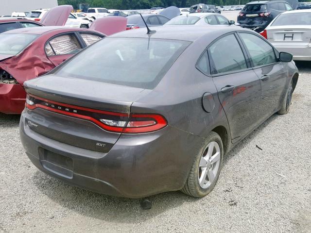 1C3CDFBB0GD667614 - 2016 DODGE DART SXT GRAY photo 4