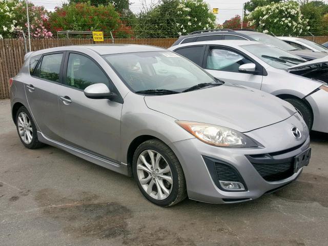 JM1BL1H65A1320814 - 2010 MAZDA 3 S GRAY photo 1