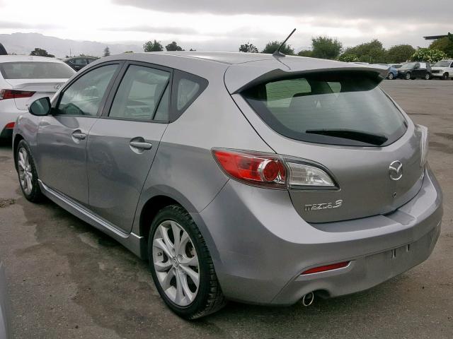 JM1BL1H65A1320814 - 2010 MAZDA 3 S GRAY photo 3