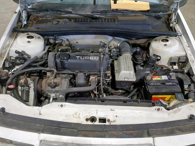 1C3CJ51E2HG152922 - 1987 CHRYSLER LEBARON PR WHITE photo 7