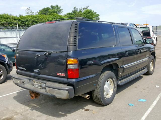 1GKFK16T74J257379 - 2004 GMC YUKON XL K BLACK photo 4