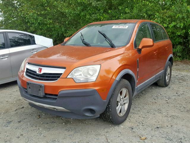 3GSCL33P58S545117 - 2008 SATURN VUE XE ORANGE photo 2