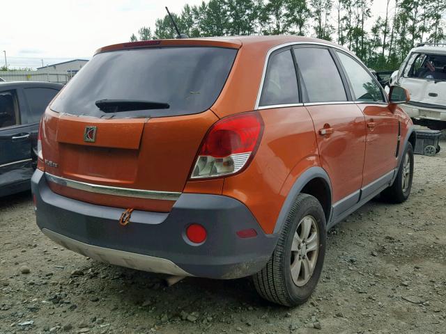 3GSCL33P58S545117 - 2008 SATURN VUE XE ORANGE photo 4