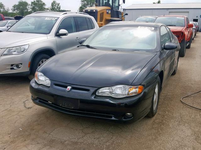 2G1WX12KX39316809 - 2003 CHEVROLET MONTE CARL 黑色 照片 2