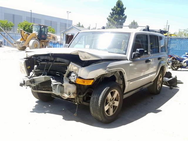 1J8HH48K26C168778 - 2006 JEEP COMMANDER 银色 照片 2
