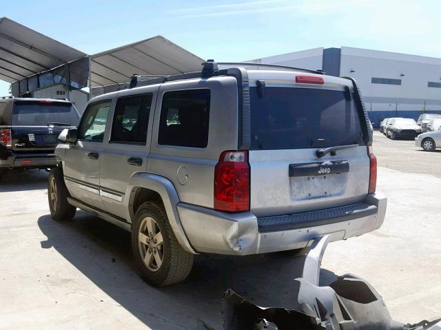 1J8HH48K26C168778 - 2006 JEEP COMMANDER 银色 照片 3