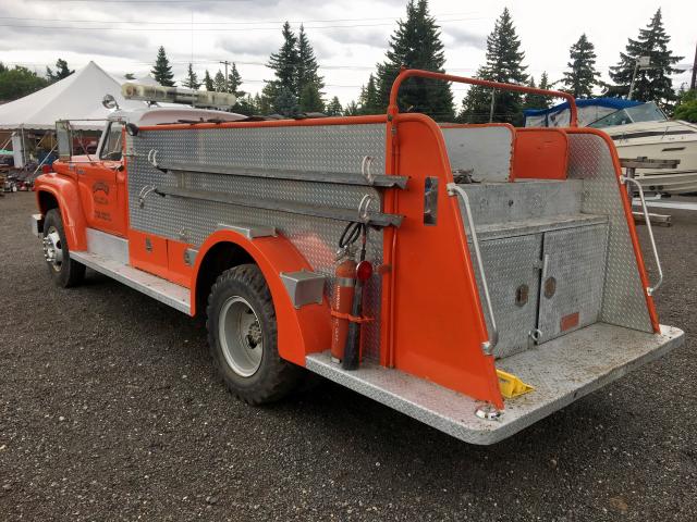 F809U686926 - 1965 FORD F-800 FIRE RED photo 3