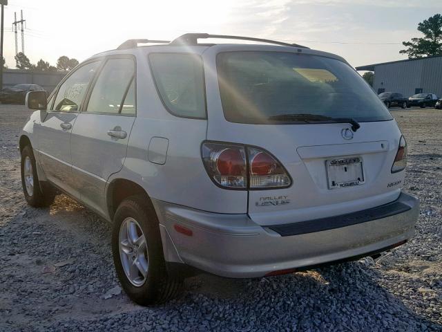 JTJGF10UX30150317 - 2003 LEXUS RX 300 WHITE photo 3