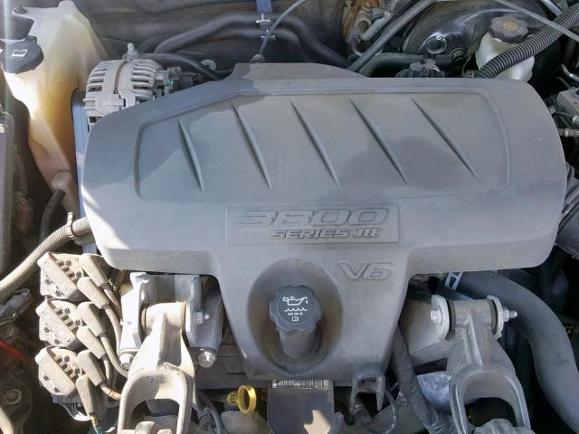 2G4WD582681143807 - 2008 BUICK LACROSSE C BLUE photo 7