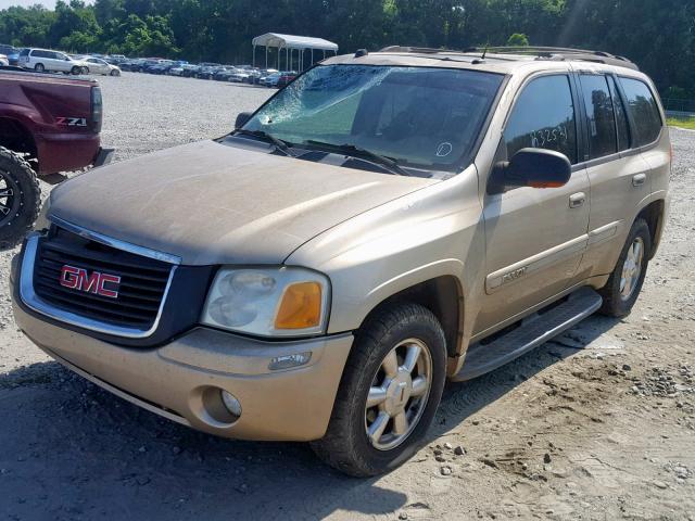 1GKDS13S542403209 - 2004 GMC ENVOY TAN photo 2