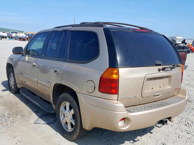 1GKDS13S542403209 - 2004 GMC ENVOY TAN photo 3