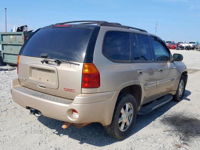 1GKDS13S542403209 - 2004 GMC ENVOY TAN photo 4