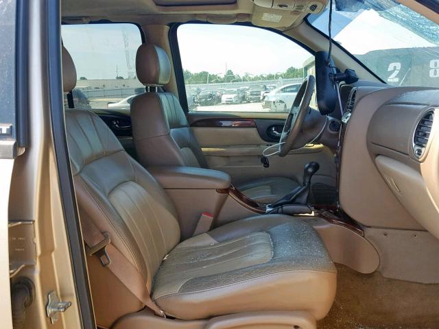 1GKDS13S542403209 - 2004 GMC ENVOY TAN photo 5