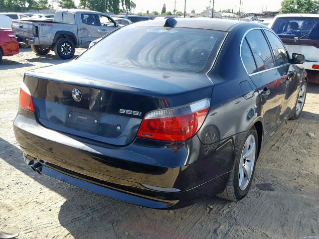 WBANA53504B846045 - 2004 BMW 525 I BLACK photo 4