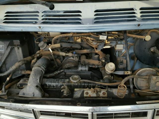 2B6HB23W4JK109929 - 1988 DODGE RAM VAN B2 BLUE photo 7