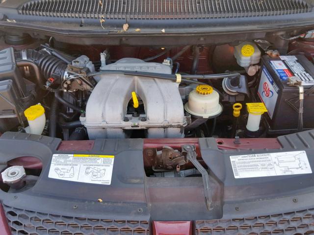 1D4GP25B53B251995 - 2003 DODGE CARAVAN SE BURGUNDY photo 7