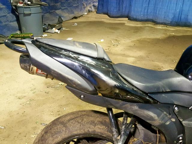 JKAZX4P107A024984 - 2007 KAWASAKI ZX600 P BLACK photo 6