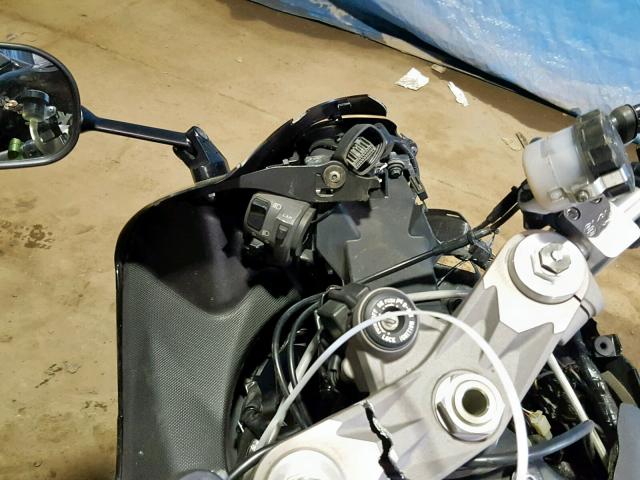 JKAZX4P107A024984 - 2007 KAWASAKI ZX600 P BLACK photo 8