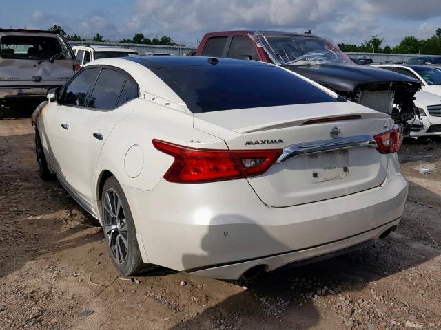 1N4AA6AP7HC376713 - 2017 NISSAN MAXIMA 3.5 WHITE photo 3