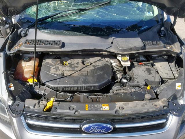 1FMCU9J97DUD69497 - 2013 FORD ESCAPE TIT GRAY photo 7