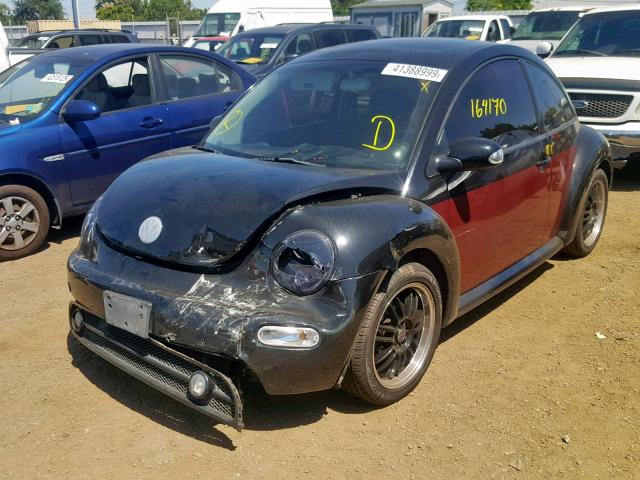 3VWCK31C65M407646 - 2005 VOLKSWAGEN NEW BEETLE შავი ფოტო 2