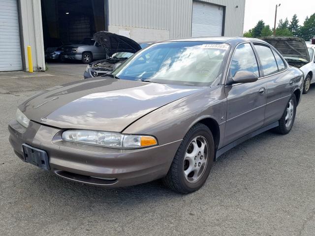 1G3WS52H4XF381184 - 1999 OLDSMOBILE INTRIGUE G BROWN photo 2