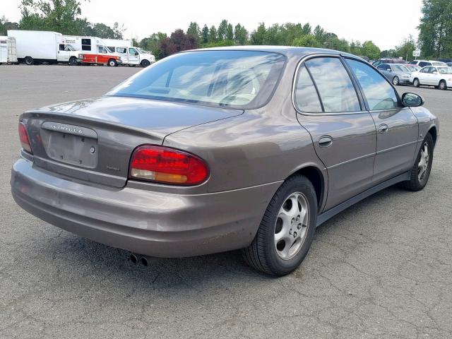 1G3WS52H4XF381184 - 1999 OLDSMOBILE INTRIGUE G BROWN photo 4