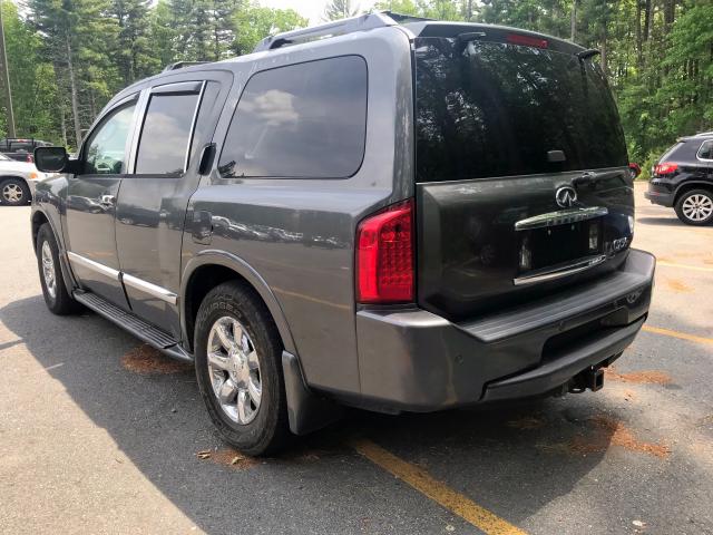 5N3AA08C76N800759 - 2006 INFINITI QX56 GRAY photo 3