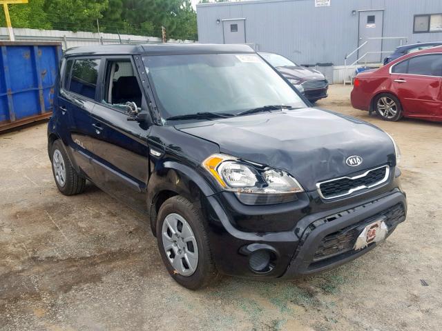 KNDJT2A56C7455447 - 2012 KIA SOUL BLACK photo 1