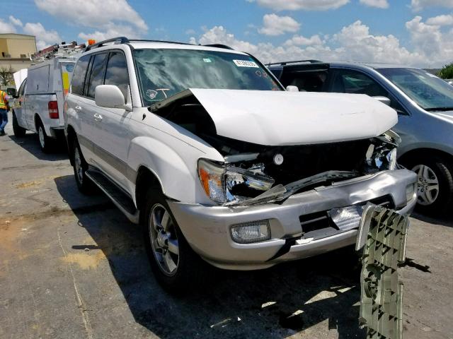 JTEHT05J162098752 - 2006 TOYOTA LAND CRUIS WHITE photo 1